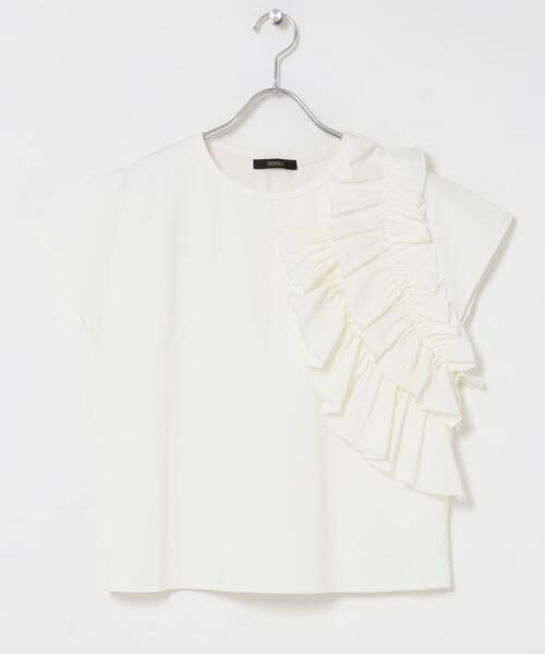 URBAN RESEARCH ROSSO / アーバンリサーチ ロッソ Tシャツ | フリルドッキングTEEブラウス | 詳細5