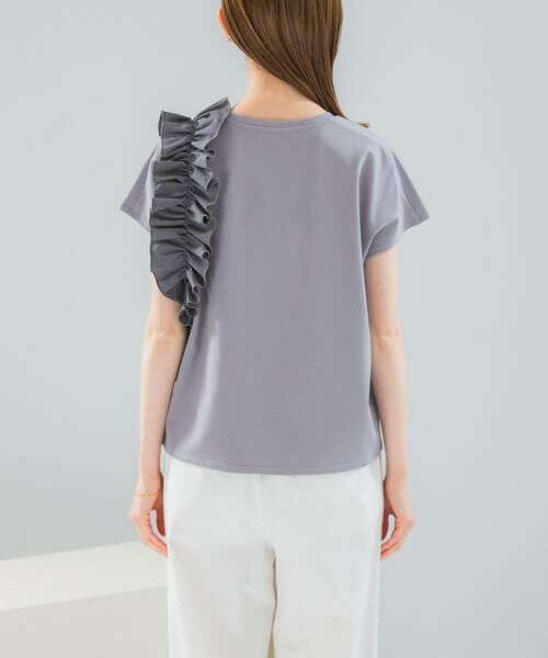 URBAN RESEARCH ROSSO / アーバンリサーチ ロッソ Tシャツ | フリルドッキングTEEブラウス | 詳細21