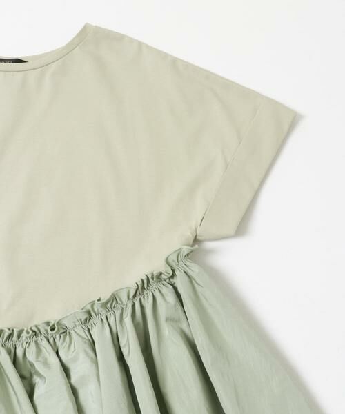 URBAN RESEARCH ROSSO / アーバンリサーチ ロッソ Tシャツ | タフタドッキングティアードTEEブラウス | 詳細12