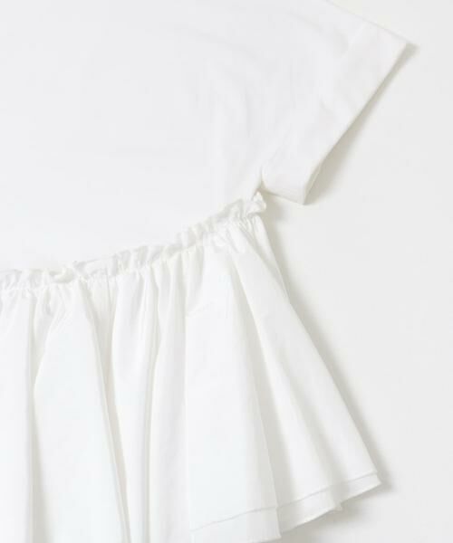 URBAN RESEARCH ROSSO / アーバンリサーチ ロッソ Tシャツ | タフタドッキングティアードTEEブラウス | 詳細22