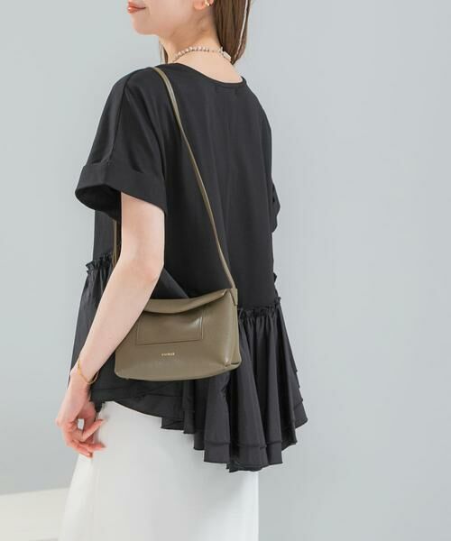 URBAN RESEARCH ROSSO / アーバンリサーチ ロッソ Tシャツ | タフタドッキングティアードTEEブラウス | 詳細26