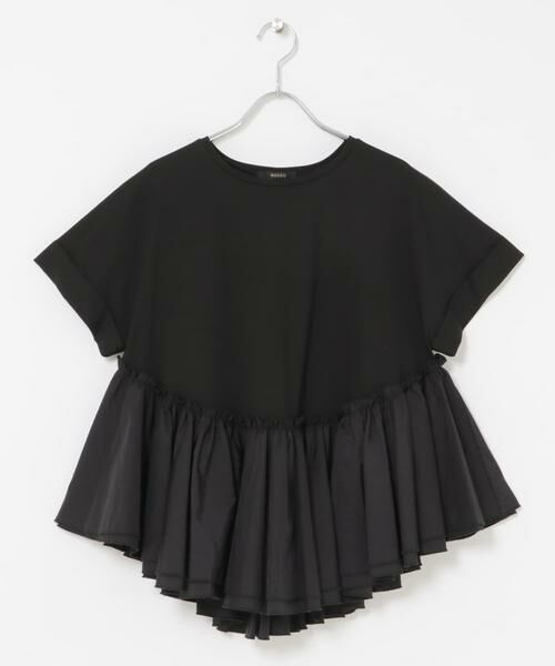 URBAN RESEARCH ROSSO / アーバンリサーチ ロッソ Tシャツ | タフタドッキングティアードTEEブラウス | 詳細29