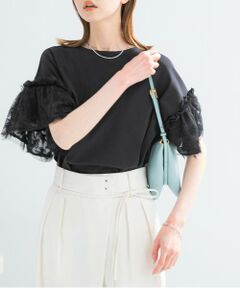 URBAN RESEARCH ROSSO / アーバンリサーチ ロッソ Tシャツ | チュールドッキングTEEブラウス