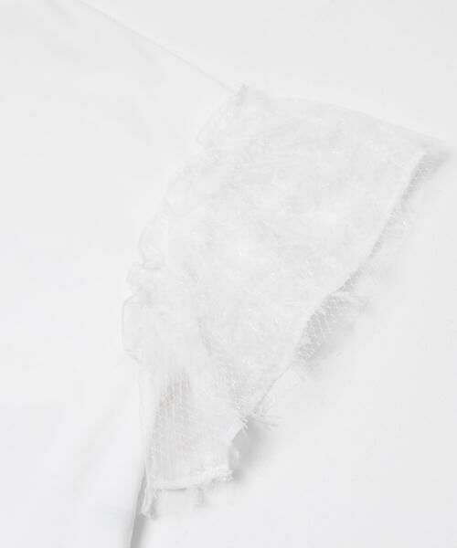 URBAN RESEARCH ROSSO / アーバンリサーチ ロッソ Tシャツ | チュールドッキングTEEブラウス | 詳細13