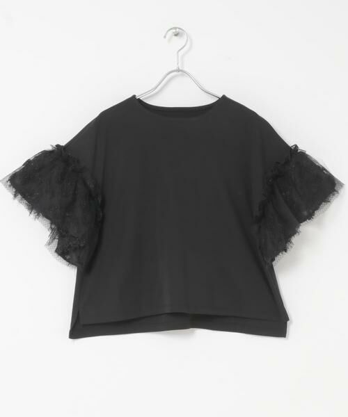 URBAN RESEARCH ROSSO / アーバンリサーチ ロッソ Tシャツ | チュールドッキングTEEブラウス | 詳細21