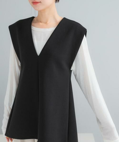 URBAN RESEARCH ROSSO / アーバンリサーチ ロッソ ベスト | Vネックポンチベスト | 詳細12