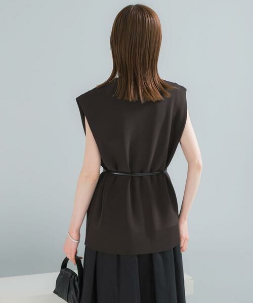 URBAN RESEARCH ROSSO / アーバンリサーチ ロッソ ベスト | ショルダータックニットベスト | 詳細4