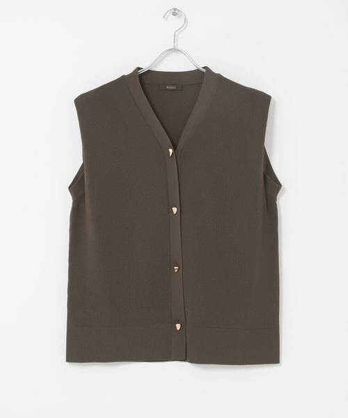 URBAN RESEARCH ROSSO / アーバンリサーチ ロッソ ベスト | ショルダータックニットベスト | 詳細7