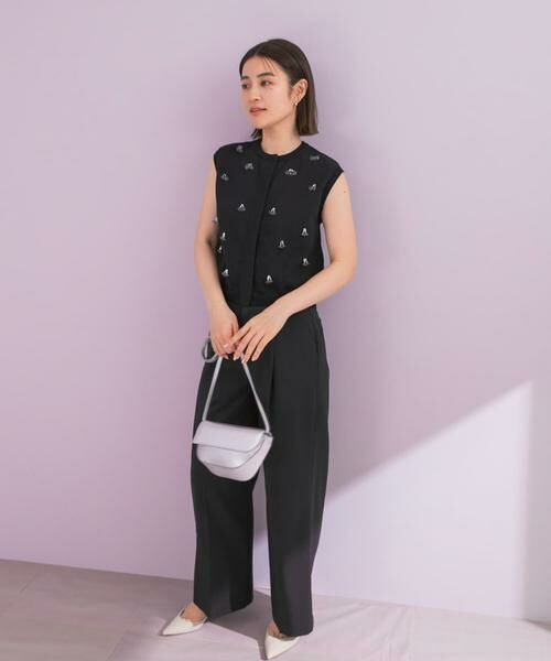 URBAN RESEARCH ROSSO / アーバンリサーチ ロッソ ニット・セーター | 『一部WEB限定カラー』フラワーモチーフニットベスト | 詳細9