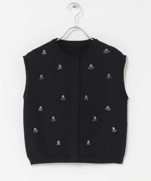 URBAN RESEARCH ROSSO / アーバンリサーチ ロッソ ニット・セーター | 『一部WEB限定カラー』フラワーモチーフニットベスト | 詳細11