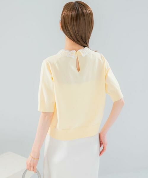 URBAN RESEARCH ROSSO / アーバンリサーチ ロッソ ニット・セーター | 『WEB限定』2WAYレースカラーニット | 詳細4