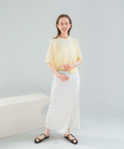 URBAN RESEARCH ROSSO / アーバンリサーチ ロッソ ニット・セーター | 『WEB限定』2WAYレースカラーニット | 詳細5