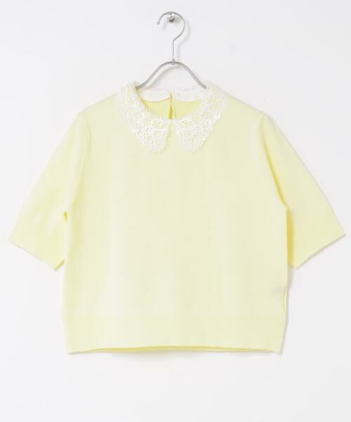 URBAN RESEARCH ROSSO / アーバンリサーチ ロッソ ニット・セーター | 『WEB限定』2WAYレースカラーニット | 詳細8