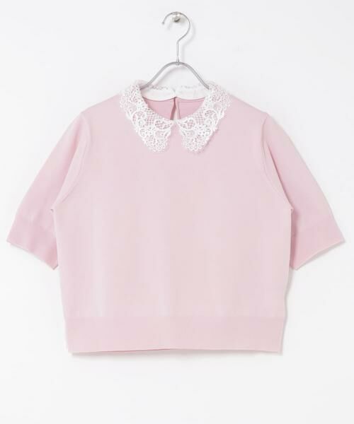 URBAN RESEARCH ROSSO / アーバンリサーチ ロッソ ニット・セーター | 『WEB限定』2WAYレースカラーニット | 詳細29