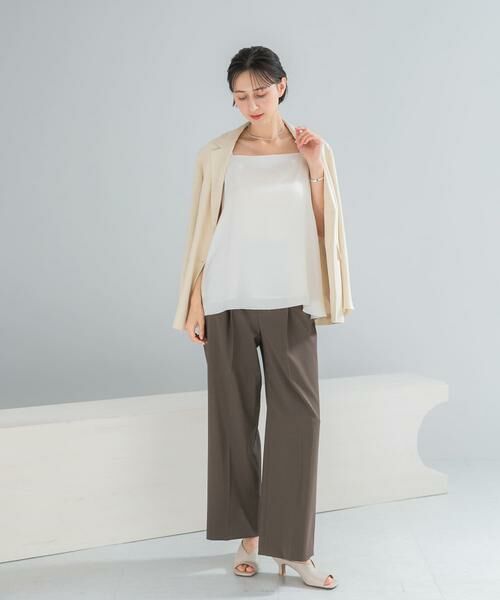 URBAN RESEARCH ROSSO / アーバンリサーチ ロッソ キャミソール・チューブトップ | ヴィンテージシルキーサテンキャミソール | 詳細2