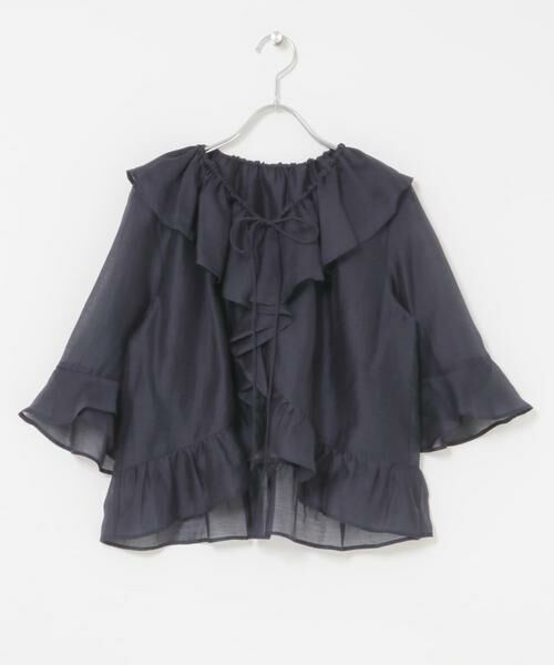 URBAN RESEARCH ROSSO / アーバンリサーチ ロッソ シャツ・ブラウス | シアーフリルブラウス | 詳細13