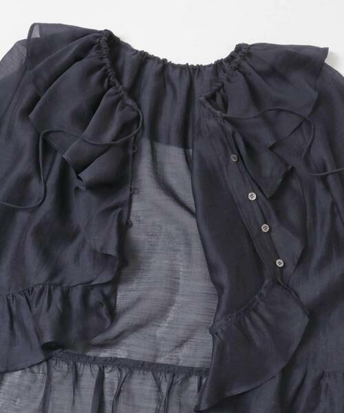 URBAN RESEARCH ROSSO / アーバンリサーチ ロッソ シャツ・ブラウス | シアーフリルブラウス | 詳細14