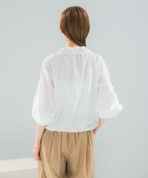 URBAN RESEARCH ROSSO / アーバンリサーチ ロッソ シャツ・ブラウス | フロントジップフリルブラウス | 詳細4