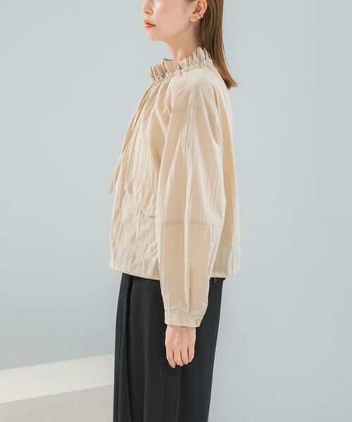 URBAN RESEARCH ROSSO / アーバンリサーチ ロッソ シャツ・ブラウス | フロントジップフリルブラウス | 詳細14