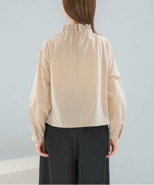 URBAN RESEARCH ROSSO / アーバンリサーチ ロッソ シャツ・ブラウス | フロントジップフリルブラウス | 詳細15