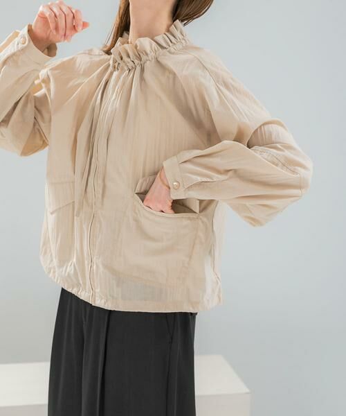 URBAN RESEARCH ROSSO / アーバンリサーチ ロッソ シャツ・ブラウス | フロントジップフリルブラウス | 詳細17