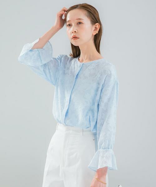 URBAN RESEARCH ROSSO / アーバンリサーチ ロッソ シャツ・ブラウス | 『WEB限定』ジャガードブラウス | 詳細3