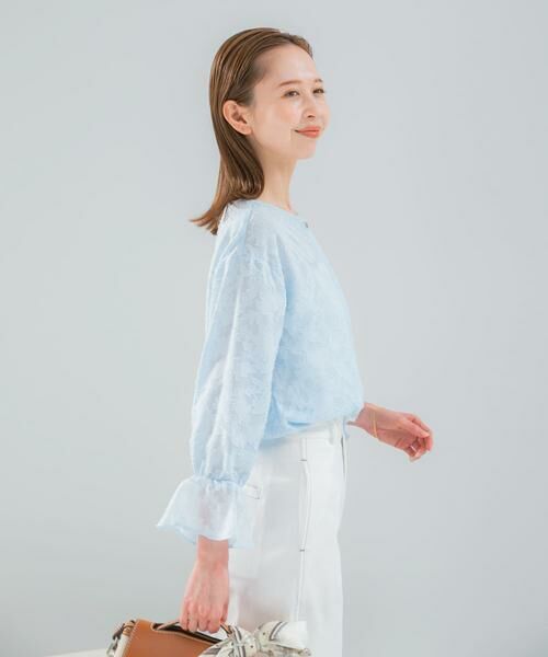 URBAN RESEARCH ROSSO / アーバンリサーチ ロッソ シャツ・ブラウス | 『WEB限定』ジャガードブラウス | 詳細4