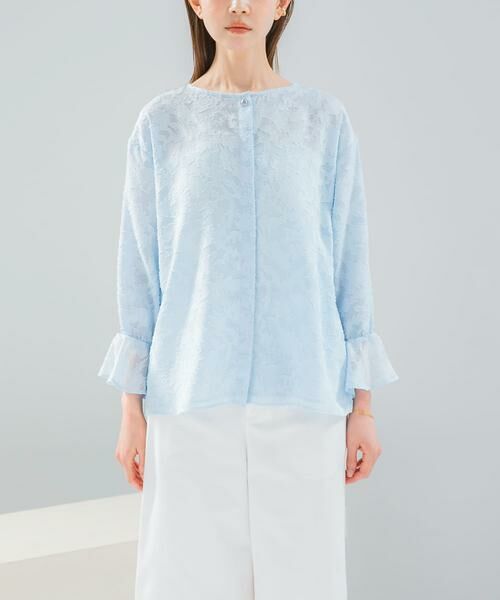 URBAN RESEARCH ROSSO / アーバンリサーチ ロッソ シャツ・ブラウス | 『WEB限定』ジャガードブラウス | 詳細6