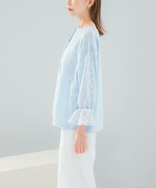 URBAN RESEARCH ROSSO / アーバンリサーチ ロッソ シャツ・ブラウス | 『WEB限定』ジャガードブラウス | 詳細7