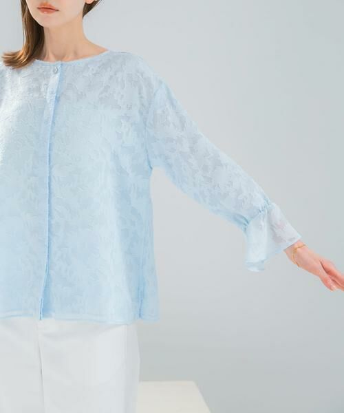 URBAN RESEARCH ROSSO / アーバンリサーチ ロッソ シャツ・ブラウス | 『WEB限定』ジャガードブラウス | 詳細9