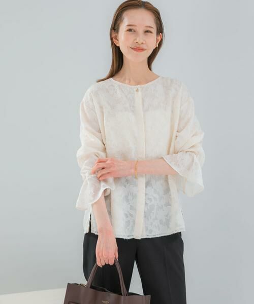 URBAN RESEARCH ROSSO / アーバンリサーチ ロッソ シャツ・ブラウス | 『WEB限定』ジャガードブラウス | 詳細17