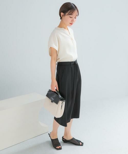 URBAN RESEARCH ROSSO / アーバンリサーチ ロッソ シャツ・ブラウス | UVカット/接触冷感 バンドカラー プルオーバー | 詳細2