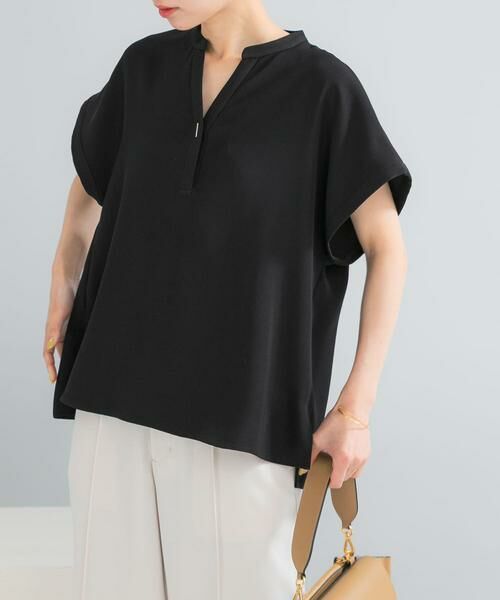 URBAN RESEARCH ROSSO / アーバンリサーチ ロッソ シャツ・ブラウス | UVカット/接触冷感 バンドカラー プルオーバー | 詳細9