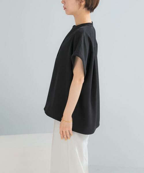 URBAN RESEARCH ROSSO / アーバンリサーチ ロッソ シャツ・ブラウス | UVカット/接触冷感 バンドカラー プルオーバー | 詳細15