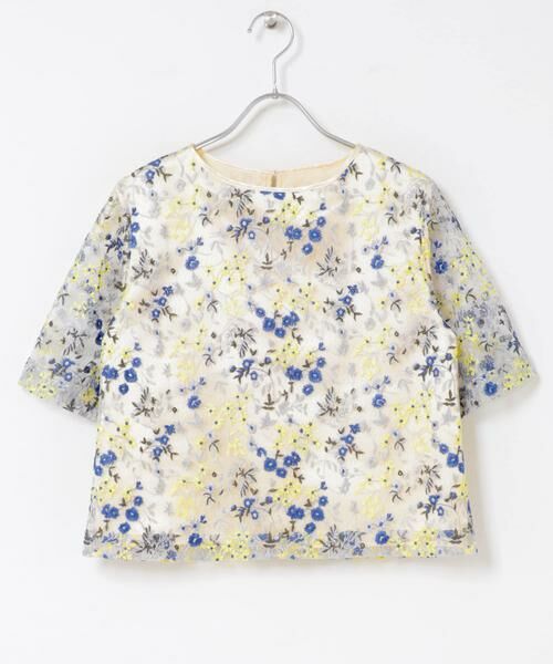 URBAN RESEARCH ROSSO / アーバンリサーチ ロッソ シャツ・ブラウス | フラワー刺繍セミシアーブラウス | 詳細12