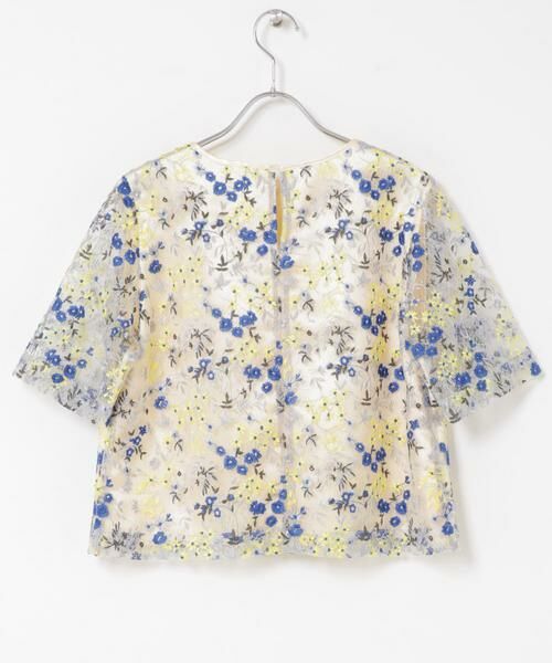 URBAN RESEARCH ROSSO / アーバンリサーチ ロッソ シャツ・ブラウス | フラワー刺繍セミシアーブラウス | 詳細13