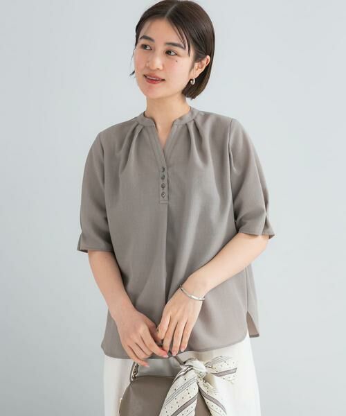 URBAN RESEARCH ROSSO / アーバンリサーチ ロッソ シャツ・ブラウス | 『UR TECH DRYLUXE』 デザインスリーブブラウス | 詳細2