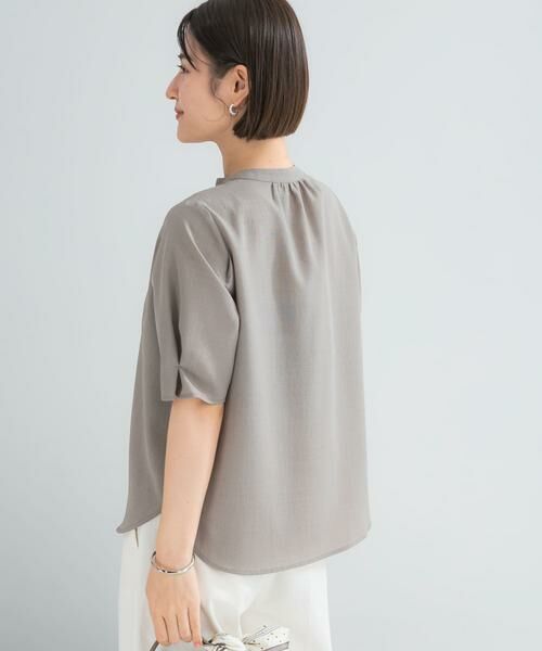 URBAN RESEARCH ROSSO / アーバンリサーチ ロッソ シャツ・ブラウス | 『UR TECH DRYLUXE』 デザインスリーブブラウス | 詳細4