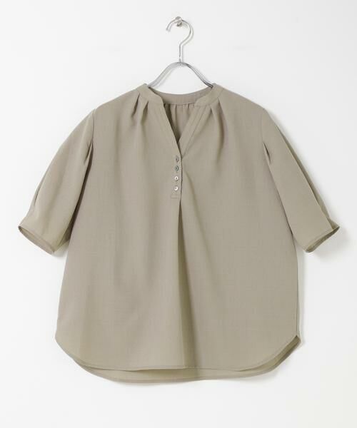 URBAN RESEARCH ROSSO / アーバンリサーチ ロッソ シャツ・ブラウス | 『UR TECH DRYLUXE』 デザインスリーブブラウス | 詳細9