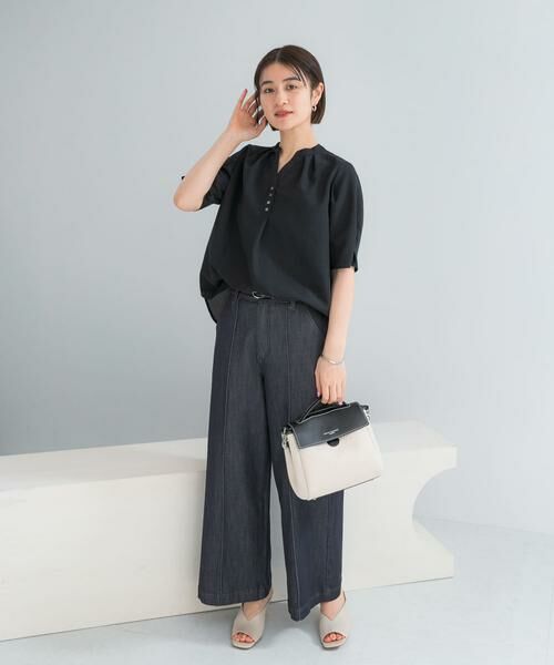 URBAN RESEARCH ROSSO / アーバンリサーチ ロッソ シャツ・ブラウス | 『UR TECH DRYLUXE』 デザインスリーブブラウス | 詳細13