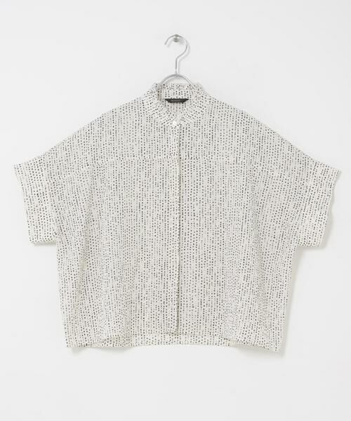 URBAN RESEARCH ROSSO / アーバンリサーチ ロッソ シャツ・ブラウス | ウォッシャブルドットフリルネックブラウス | 詳細19