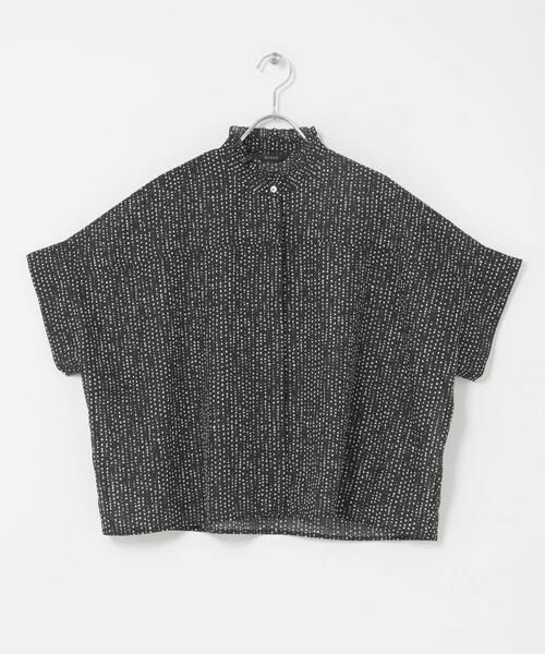 URBAN RESEARCH ROSSO / アーバンリサーチ ロッソ シャツ・ブラウス | ウォッシャブルドットフリルネックブラウス | 詳細25