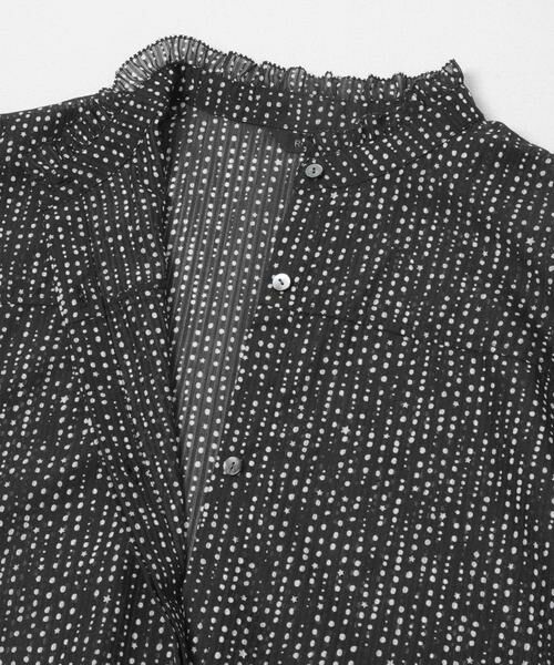 URBAN RESEARCH ROSSO / アーバンリサーチ ロッソ シャツ・ブラウス | ウォッシャブルドットフリルネックブラウス | 詳細26