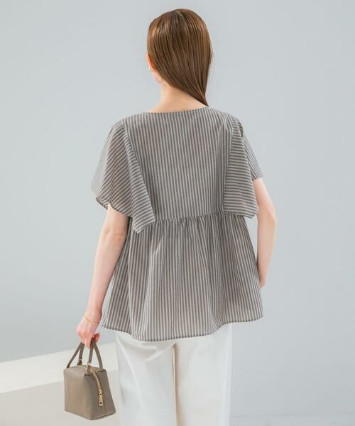 URBAN RESEARCH ROSSO / アーバンリサーチ ロッソ シャツ・ブラウス | 『WEB限定』『UR TECH Smart Linen Touch』フレアスリーブブラウス | 詳細3