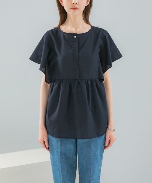 URBAN RESEARCH ROSSO / アーバンリサーチ ロッソ シャツ・ブラウス | 『WEB限定』『UR TECH Smart Linen Touch』フレアスリーブブラウス | 詳細12