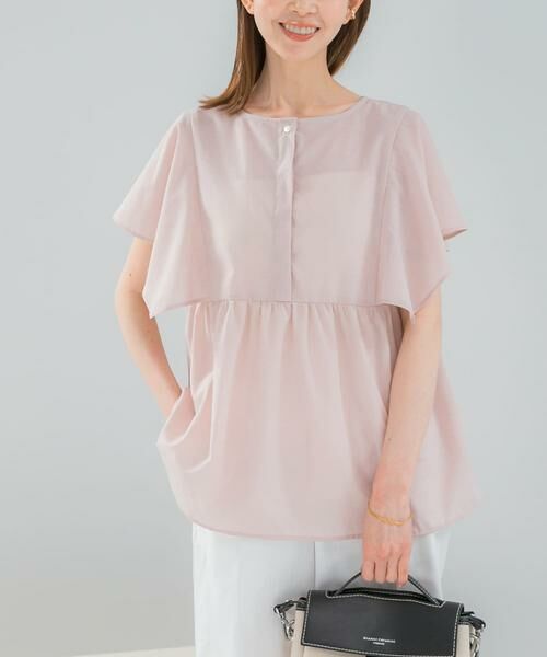 URBAN RESEARCH ROSSO / アーバンリサーチ ロッソ シャツ・ブラウス | 『WEB限定』『UR TECH Smart Linen Touch』フレアスリーブブラウス | 詳細22