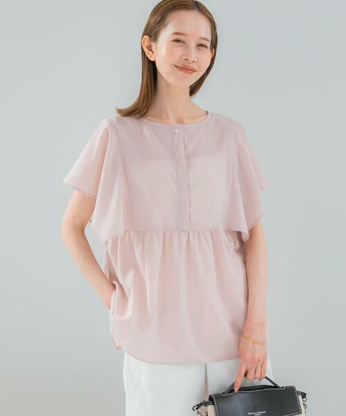 URBAN RESEARCH ROSSO / アーバンリサーチ ロッソ シャツ・ブラウス | 『WEB限定』『UR TECH Smart Linen Touch』フレアスリーブブラウス | 詳細23