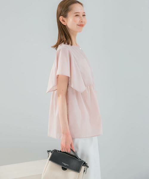 URBAN RESEARCH ROSSO / アーバンリサーチ ロッソ シャツ・ブラウス | 『WEB限定』『UR TECH Smart Linen Touch』フレアスリーブブラウス | 詳細24