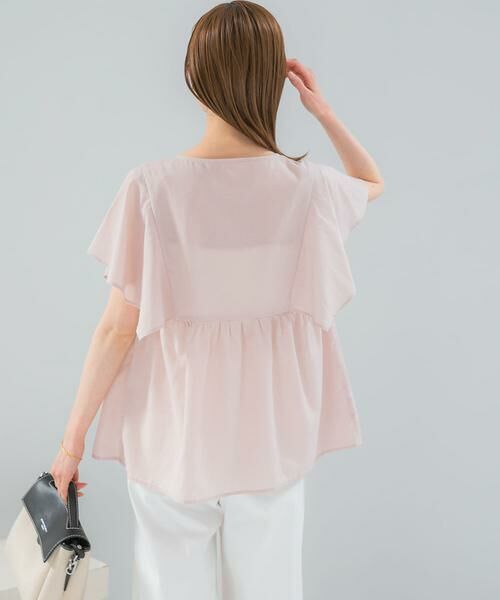 URBAN RESEARCH ROSSO / アーバンリサーチ ロッソ シャツ・ブラウス | 『WEB限定』『UR TECH Smart Linen Touch』フレアスリーブブラウス | 詳細25