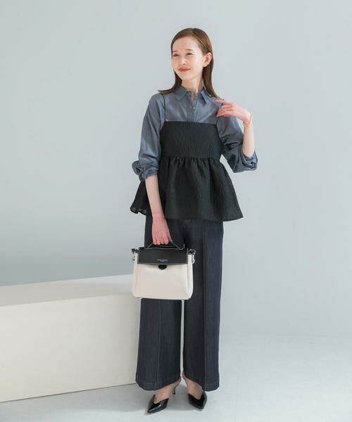 URBAN RESEARCH ROSSO / アーバンリサーチ ロッソ その他トップス | シアージャガードレイヤードキャミソール | 詳細2